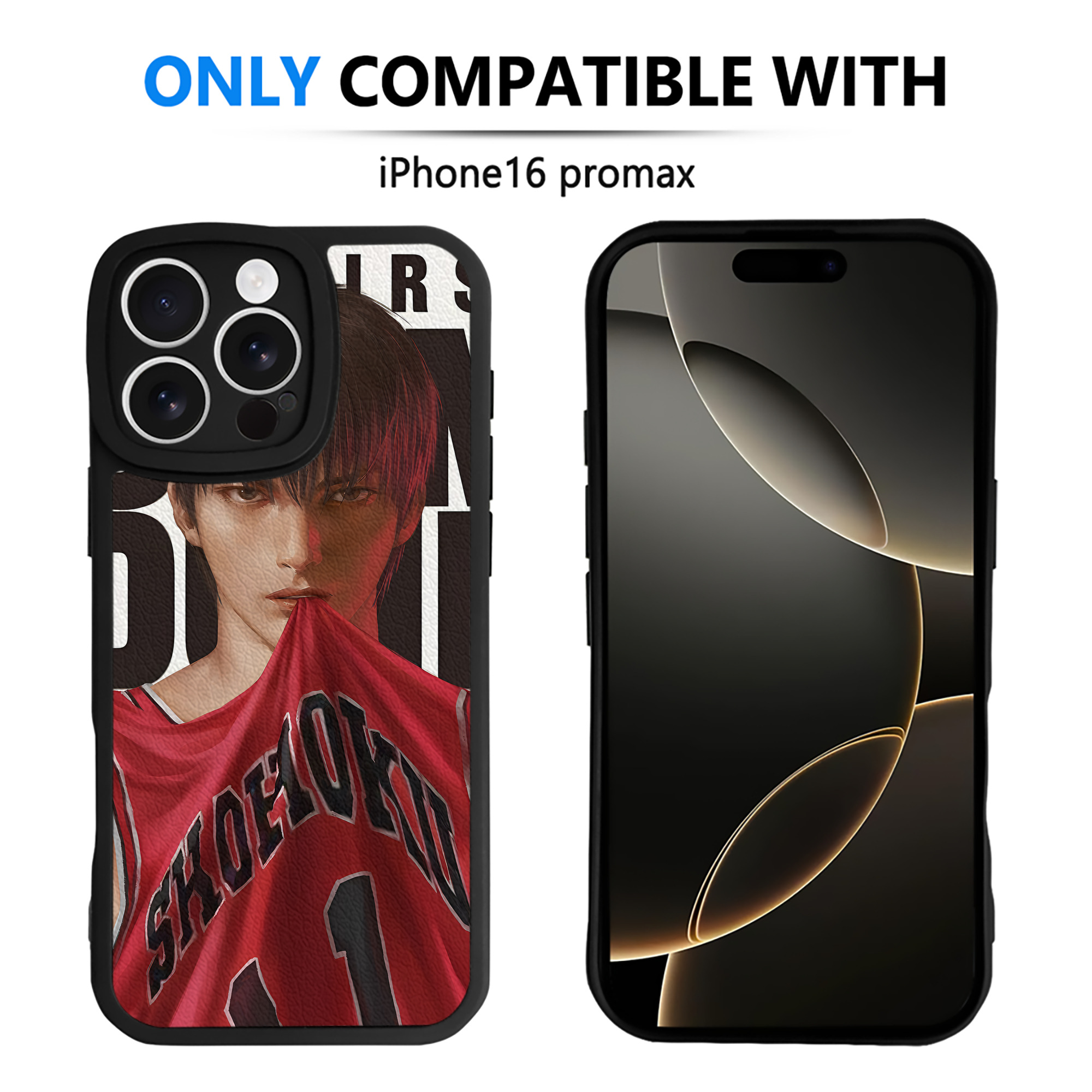 （画像用） SLAM DUNK／スラムダンク 【iPhone 16シリーズ対応】シリコンスマホケース（レザー調） 材質：シリコン